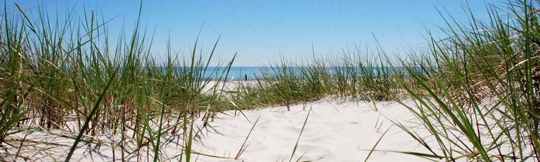 Badestrand på Bornholm